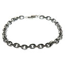 CHROME HEARTS(クロムハーツ) サイズ:7inch PAPER CHAIN ペーパーチェーン ブレスレット シルバー BCA178【中古】【程度A】...