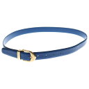 LOUIS VUITTON(ルイヴィトン) サイズ:85/34 エピ サンチュール クラシック ベルト ゴールド金具 青 レザー【中古】【程度B】【カラーブルー】【オンライン限定商品】(4)