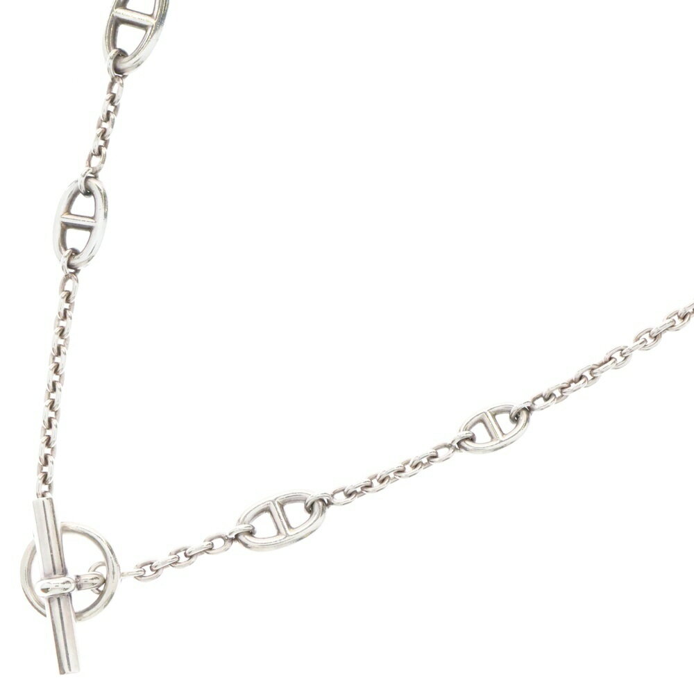 HERMES エルメス ネックレス 茶xシルバー - 4500324D0016 楽天市場】エルメス(ネックレスチェーン|メンズジュエリー