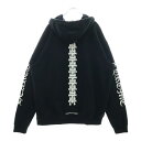 CHROME HEARTS(クロムハーツ) サイズ:L SWTSHRT PLV セメタリークロスプリントパーカー【中古】【程度B】【カラーブラック】【取扱店舗BRING札幌店】