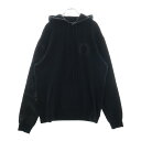 CHROME HEARTS(クロムハーツ) サイズ:XL STENCIL HOODIE 袖ステンシル バックホースシュー プリント プルオーバーパーカー フーディー ブラック【中古】【程度B】【カラーブラック】【取扱店舗BRING札幌店】