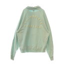 THE WORLD IS YOURS(ザ ワールド イズ ユアーズ) サイズ:L Logo Patch Polo Sweatshirt ロゴパッチ ポロ スウェ...