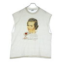 VINTAGE(ヴィンテージ) サイズ:XL 90s LUCKY STRIKE ラッキーストライク ノースリーブ Tシャツ 半袖カットソー ホワイト【中古】【程度B】【カラーホワイト】【取扱店舗AWESOME高円寺店】