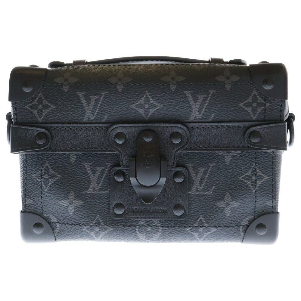 LOUIS VUITTON(ルイヴィトン) サイズ:- モノグラム エクリプス ソウル・トランク 2WAYバッグ ハンドバッグ ショルダーバッグ ブラック ブラック金具 レザー×PVC M11743【中古】【程度A】【カラーブラック】【取扱店舗BRING心斎橋店】のサムネイル
