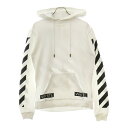 OFF-WHITE(オフホワイト) サイズ:S 16SS Hoodie プルオーバースウェットパーカー フーディー ホワイト【中古】【程度A】【カラーホワイト】【取扱店舗BRINGアメリカ村店】