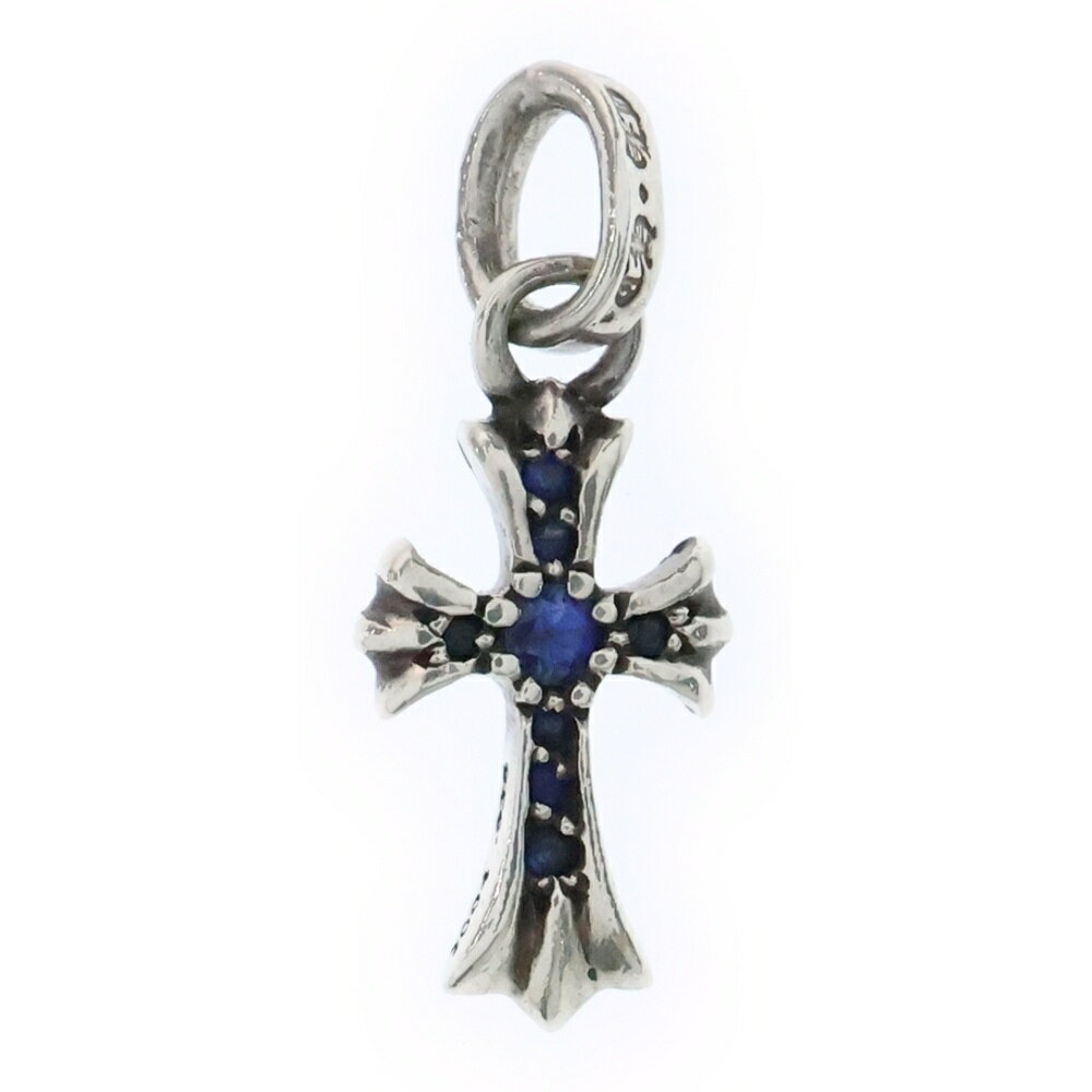CHROME HEARTS(クロムハーツ) CRS BBYFAT P SAP B ベイビーファット PAVEブルーサファイア チャーム シ..