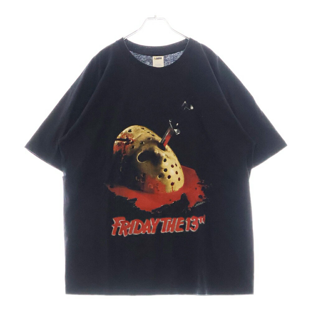 VINTAGE(ヴィンテージ) サイズ:XL 90s FRIDAY THE 13 MADE IN HELL MOVIE PROMO 13日の金曜日 Tシャツ 半袖カットソー ブラック【中古】【程度B】【カラーブラック】【取扱店舗AWESOME高円寺店】
