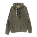 CELINE(セリーヌ) サイズ:XL 21SS ロゴドローコード プルオーバースウェットパーカー フーディ 2Y468052H グレー【中古】【程度B】【カラーグレー】【取扱店舗BRING心斎橋店】
