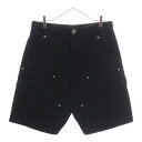 CHROME HEARTS(クロムハーツ) サイズ:32 CARPENTER CROSS BALL SHORTS カーペンタークロスボールボタン ハーフパンツ ...