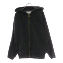 John Galliano(ジョン ガリアーノ) サイズ:36 ドルマンスリーブ ラメ ジップアップパーカー ネイビー【中古】【程度B】【カラーネイビー】【オンライン限定商品】