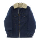 Wrangler(ラングラー) サイズ:M 70s ボアライナー デニム ランチコート インディゴ【中古】【程度A】【カラーブルー】【オンライン限定商品】