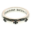 CHROME HEARTS(クロムハーツ) サイズ:20.5号 NEGATIVE CH PLUS ネガティブ CHプラス リング シルバー BCA396 ※国内ギャランティ付き【中古】【程度A】【カラーシルバー】【取扱店舗BRINGアメリカ村店】(4)