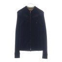 BURBERRY LONDON(バーバリーロンドン) サイズ:1 ウール ダブルジップ ドライバーズニット ブラック レディース FB032-085-09【中古】【程度B】【カラーブラック】【オンライン限定商品】(4)