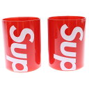 SUPREME(シュプリーム) 20SS Heller Mugs Set of 2 ハラーマグカップ コップ レッド【新古品/中古】【程度S】【カラーレッド】【オンライン限定商品】(4)