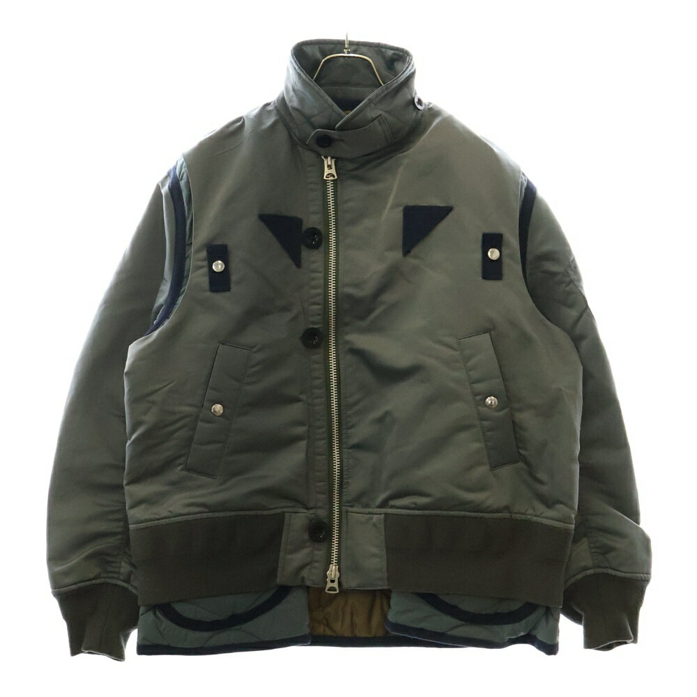 【SACAI】☆送料関税込み☆ テクニカルツイルブルゾンジャケット 9225f220092-1.jpg