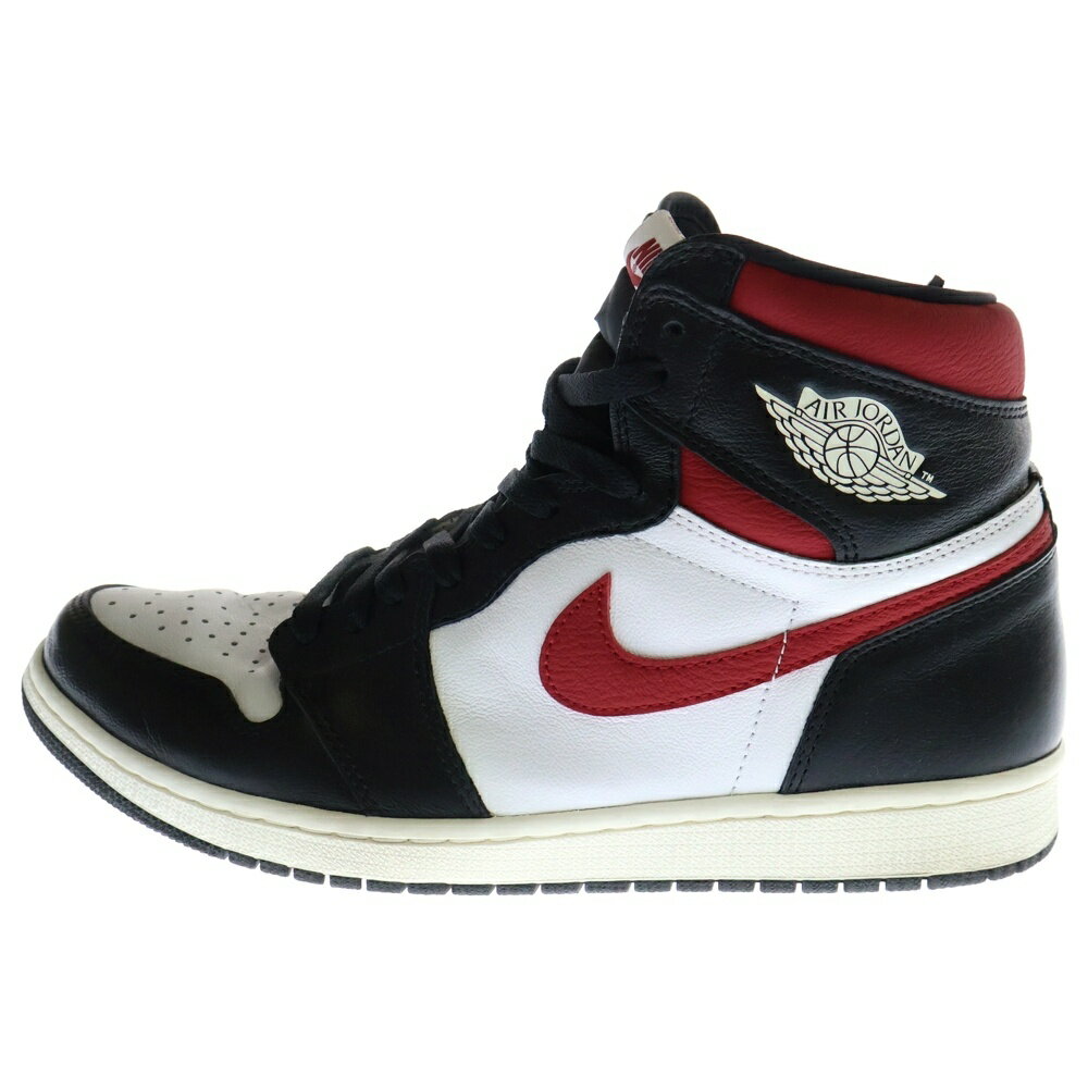 NIKE(ナイキ) サイズ:29.0cm AIR JORDAN 1 RETRO HIGH OG GYM RED エアジョーダン1 レトロ ジムレッド ハイカットスニーカー ブラック/レッド/ホワイト US11/29cm 555088-061【中古】【程度B】【カラーブラック】【オンライン限定商品】