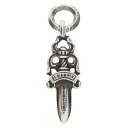 CHROME HEARTS(クロムハーツ) #5 DAGGER #5ダガーチャーム ペンダントトップ シルバー BCA195【中古】【程度B】【カラーシルバー】【取扱店舗BRING梅田茶屋町店】(4)