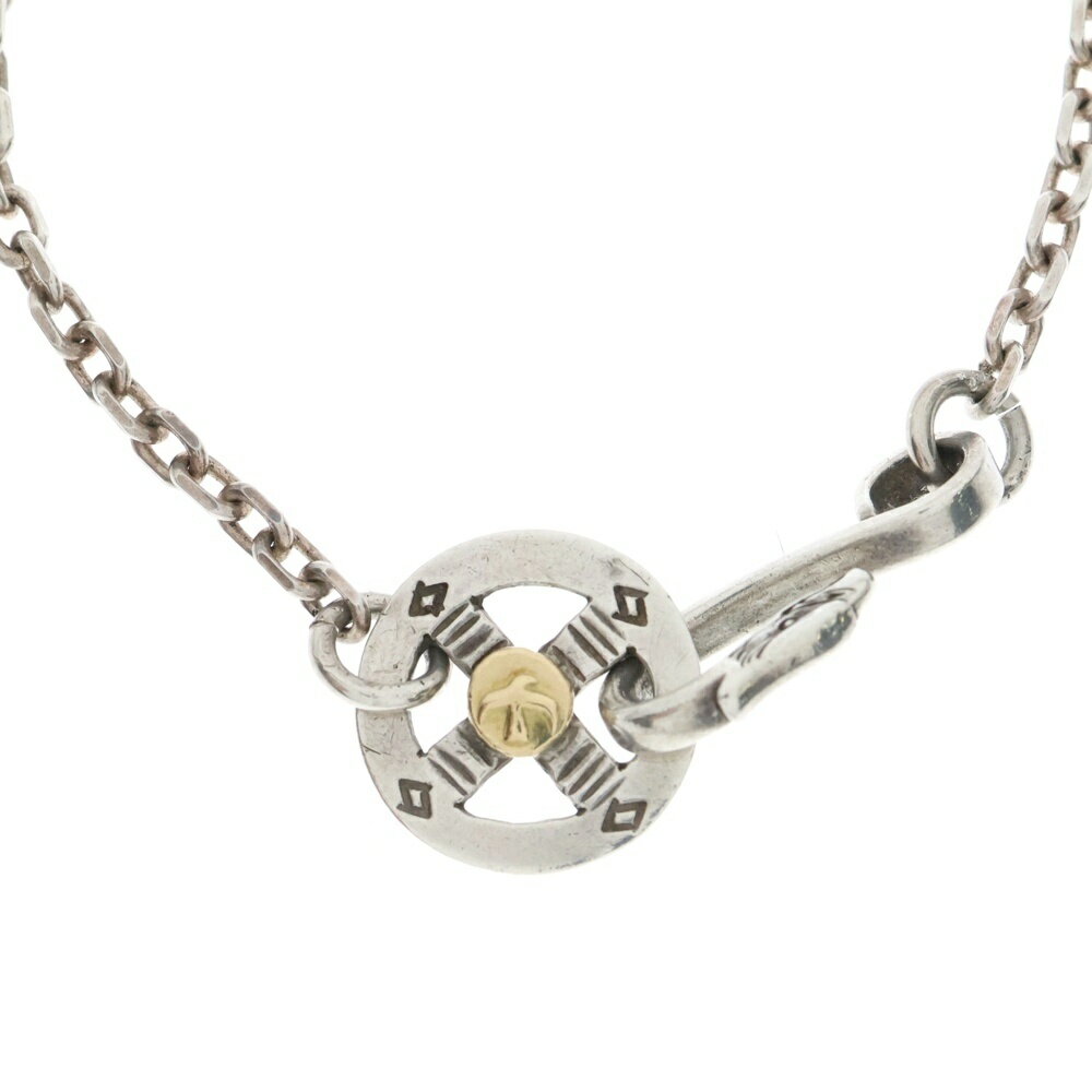 goro's(ゴローズ) メタル付きホイール細角チェーン ネックレスチェーン シルバー【中古】【程度A】【カ..