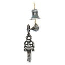 CHROME HEARTS(クロムハーツ) DRP STCK DGGR スタックダガードロップ シルバーピアス【中古】【程度B】【カラーシルバー】【取扱店舗OneStyle名古屋パルコ店】