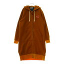 Acne Studios(アクネ ストゥディオズ) サイズ:M ロング丈 ジップアップパーカー オレンジ FN-MN-OUTW000082【中古】【程度B】【カラーオレンジ】【オンライン限定商品】