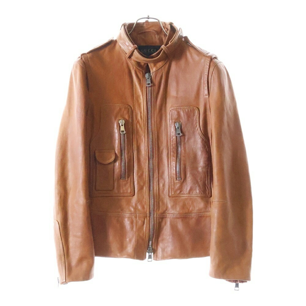 GUCCI (42 Mサイズ)シングルライダースジャケット 楽天市場】シングルライダース(ブランドグッチ)(コート