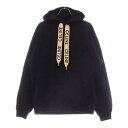 CELINE(セリーヌ) サイズ:L 21AW Loose Sweatshirt In Cotton Fleece ドローコード スウェットプルオーバーパーカー ブラック 2Y468670Q L【中古】【程度B】【カラーブラック】【取扱店舗新宿】