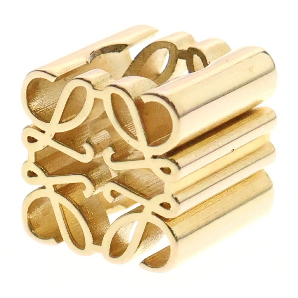 LOEWE(ロエベ) サイズ:- アナグラム ダイス バッグチャーム ゴールド【中古】【程度A】【カラーゴールド】【取扱店舗BRING京都河原町店】のサムネイル