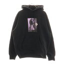 SUPREME(シュプリーム) サイズ:L 24AW Kate Moss Hooded Sweat Shirt ケイト モス フーデッド プルオーバー スウェット パーカー ブラック【中古】【程度A】【カラーブラック】【取扱店舗BRING札幌店】