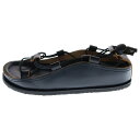 LEMAIRE(ルメール) サイズ:36 24SS FUSSBETT SPARTAN SANDALS フスベット スペルタン 編み込み ストラップサンダル レザ...