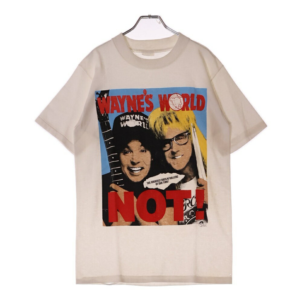֥衦䡡BRING㤨VINTAGE(ơ :M 90s Waynes World TEE 󥺥 ࡼӡ եȥץȾµT åȥ ۥ磻ȡšۡBۡڥ顼ۥ磻ȡۡڼ谷ŹAWESOMEŹۡפβǤʤ10,708ߤˤʤޤ