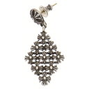 CHROME HEARTS(クロムハーツ) DRP CHN MAIL PLS ドロップ チェーンメイルプラス ピアス シルバー【中古】【程度B】【カラーシルバー】【取扱店舗OneStyle原宿店】