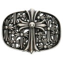 CHROME HEARTS(クロムハーツ) サイズ:1.5 BUCKL CEMETERY1.5 1.5セメタリークロス シルバーバックル【中古】【程度B】【カラ...