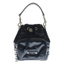 LOUIS VUITTON(ルイヴィトン) ノエ カーゴ モノグラムストラップ レザー 2WAY ショルダーバッグ ハンドバッグ ブラック レディース M13985 NFCタグ【中古】【程度A】【カラーブラック】【取扱店舗原宿】(4)
