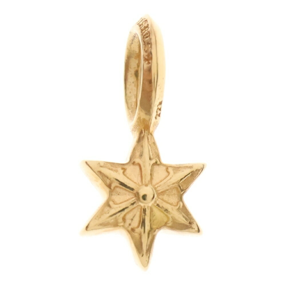 CHROME HEARTS(クロムハーツ) 22K STACK STAR V2 スタースタックチャーム ゴールドネックレストップ【中古】【程度B】【カラーゴールド】【取扱店舗BRING福岡天神店】
