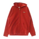 CHROME HEARTS(クロムハーツ) サイズ:XL SAILIN ON ZIP HD セメタリークロス刺繍ジップアップパーカー レッド【中古】【程度B】【...