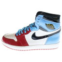 NIKE(ナイキ) サイズ:28.0cm AIR JORDAN 1 HIGH OG FEARLESS エアジョーダン1 フィアレス パテント ハイカットスニーカ...