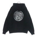 SUPREME(シュプリーム) サイズ:L 24AW Anarchy Hooded Sweatshirt アナーキーロゴ スウェットプルオーバーパーカー ブラック【中古】【程度B】【カラーブラック】【取扱店舗BRING梅田茶屋町店】