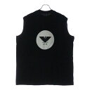 Rick Owens(リックオウエンス) サイズ:S 20SS TECUATL TARP TEE ノースリーブ カットソー RR20S7100-RNEP10【中古】【程度B】【カラーブラック】【取扱店舗BRING渋谷ANNEX店】