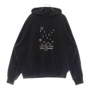 Maison Margiela(メゾンマルジェラ) サイズ:M 23SS オーバーサイズ カレンダーグラフィック ロゴ スウェットパーカー ブラック S50GU0202 S25505【中古】【程度A】【カラーブラック】【オンライン限定商品】