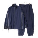ALWAYTH(オルウェイス) サイズ:XL Training jacket and pants ナイロン トレーニングジャケット セットアップ ジョガーパンツ ネイビー【中古】【程度A】【カラーネイビー】【オンライン限定商品】