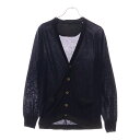Sacai(サカイ) サイズ:1 13SS ドローコード コットンカーディガン ネイビー 13-00399M【中古】【程度B】【カラーネイビー】【オンライン限定商品】