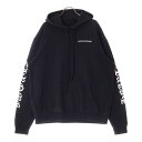 CHROME HEARTS(クロムハーツ) サイズ:L Tire Track Hoodie タイヤトラックバックプリント セメタリー プルオーバーパーカー ブラック【中古】【程度A】【カラーブラック】【取扱店舗BRING札幌店】
