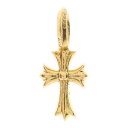 CHROME HEARTS(クロムハーツ) 22K STACK CH CROSS V2 CHクロススタックチャーム ペンダントトップ ゴールド BCA050【中古】【程度B】【カラーゴールド】【取扱店舗OneStyle原宿店】