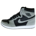 NIKE(ナイキ) サイズ:28.5cm Air Jordan 1 High OG Shadow 2.0 エアジョーダン1 ハイ OG シャドウ2.0 ハイカットスニーカー ブラック/グレー US10.5/28.5cm 555088-035【中古】【程度B】【カラーブラック】【オンライン限定商品】