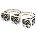 CHROME HEARTS(クロムハーツ) サイズ:21号/20号 BRSS KNCKLS CHプラス ナックルリング シルバー ※国内ギャラ付き【中古】【程度B】【カラーシルバー】【取扱店舗OneStyle新宿店】(4)