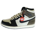 NIKE(ナイキ) サイズ:26.0cm AIR JORDAN 1 RETRO HIGH OG DARK MOCHA エアジョーダン1 レトロ ダークモカ ハイカットスニーカー ブラウン US8/26.0cm 555088-105【中古】【程度A】【カラーブラウン】【取扱店舗BRING KICKS】