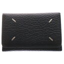 Maison Margiela 0(メゾンマルジェラ) 4ステッチ 6連キーホルダー レザーキーケース ブラック SA3UA0001 P4455 T8013【中古】【程度B】【カラーブラック】【取扱店舗BRING福岡天神店】