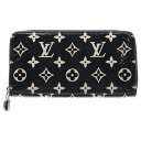 LOUIS VUITTON(ルイヴィトン) モノグラム エキゾチック パイソン ロングウォレット 長財布 ブラック/ホワイト N96955【中古】【程度A】【カ...