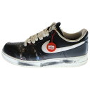 NIKE(ナイキ) サイズ:29.0cm ×PEACEMINUSONE AIR FORCE 1 LOW PARA NOISE ピースマイナスワン エアフォース1 パラノイズ ローカットスニーカー ブラック US11/29cm AQ3692-001【中古】【程度B】【カラーブラック】【取扱店舗BRING KICKS】