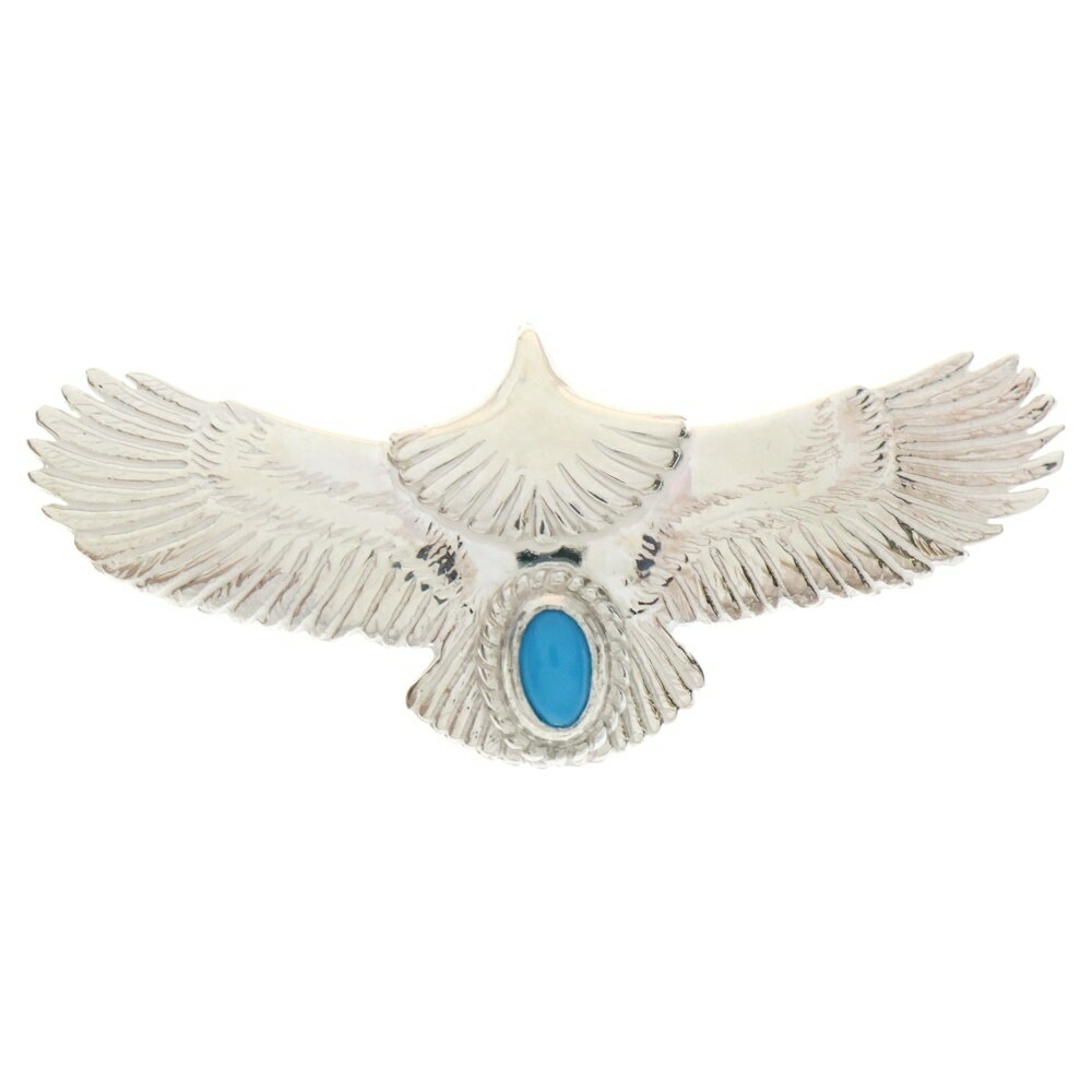 TADY & KING(タディアンドキング) サイズ:ベビー ベビーイーグルSV銀縄ターコイズ ネックレストプ シル..